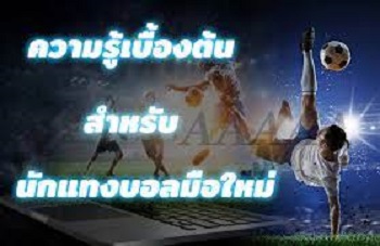 พนันบอลออนไลน์สำหรับมือใหม่