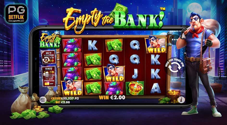 รีวิวเกมสล็อต Empty the Bank